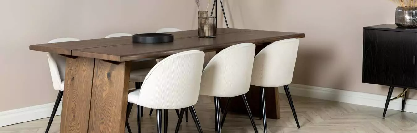 collection chaises en velours vitta