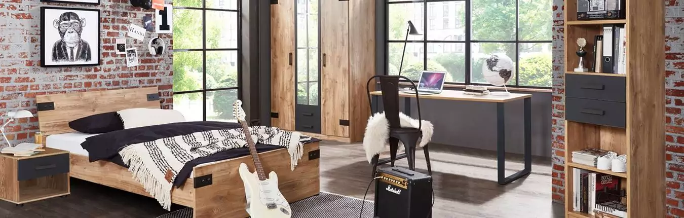 Chambre complète moderne ado pour garcon