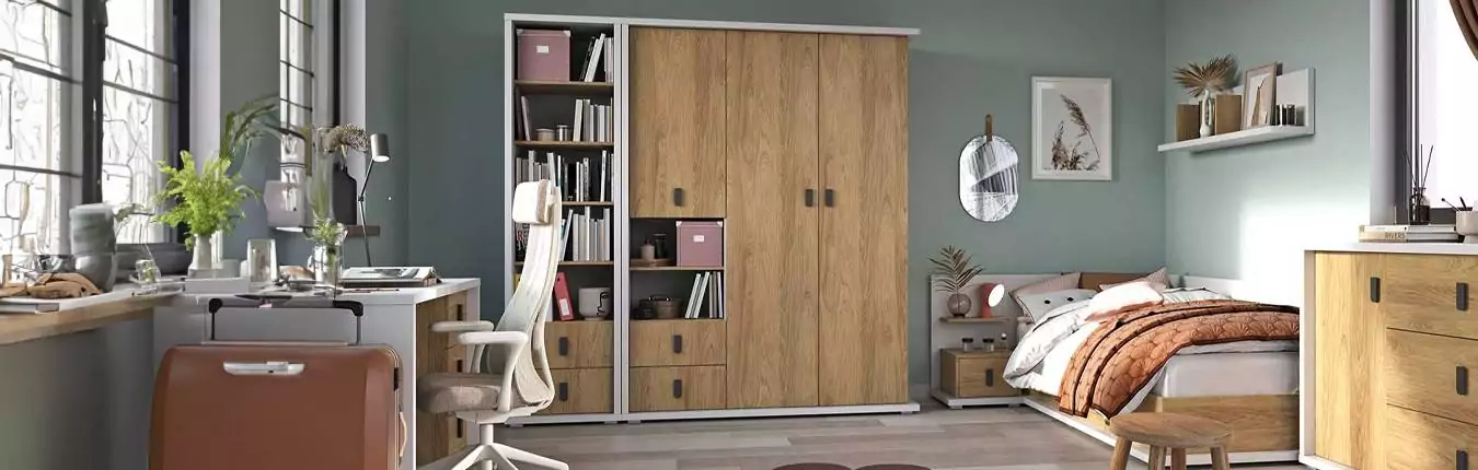 Mobilier de chambre à coucher moderne