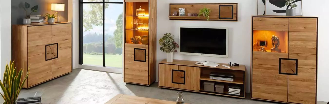 mobilier de salle à manger en chêne