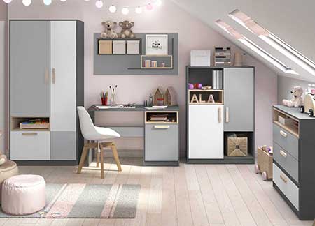 meuble de chambre moderne pour fille