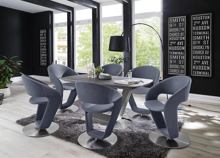 Chaise De Table Design Pivotante Pour Salle A Manger