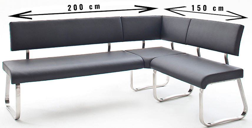 banquette d'angle de table design 