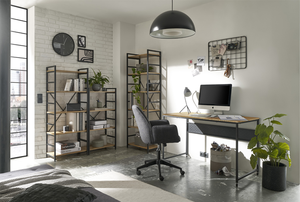 meubles de bureau style industriel