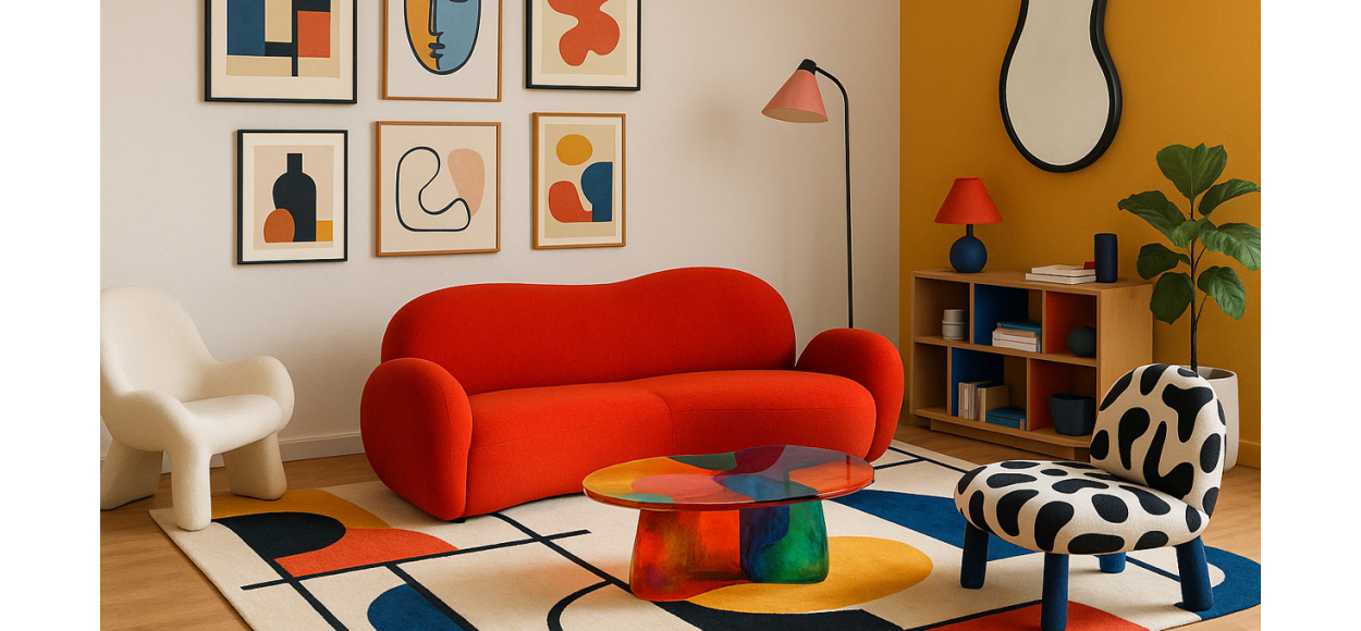 Le style arty : Quand l'art prend vie dans nos intérieurs